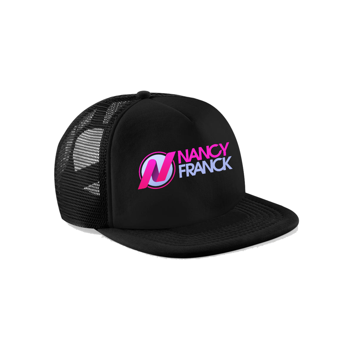 Cap "NANCY FRANCK Logo" schwarz