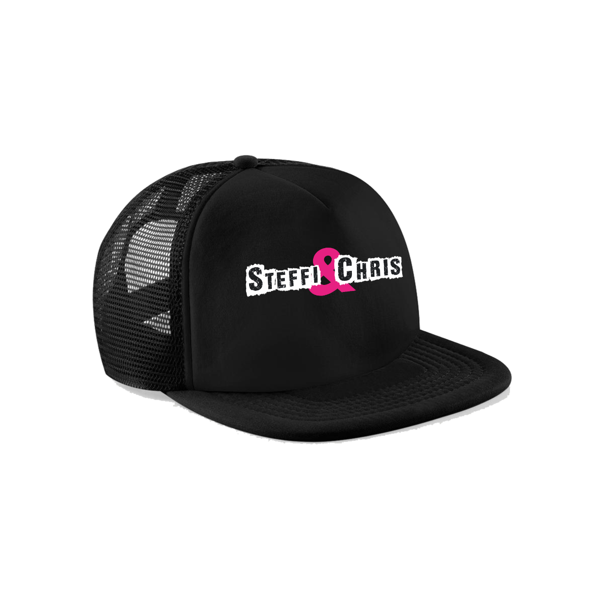 Cap "STEFFI & CHRIS Logo" schwarz