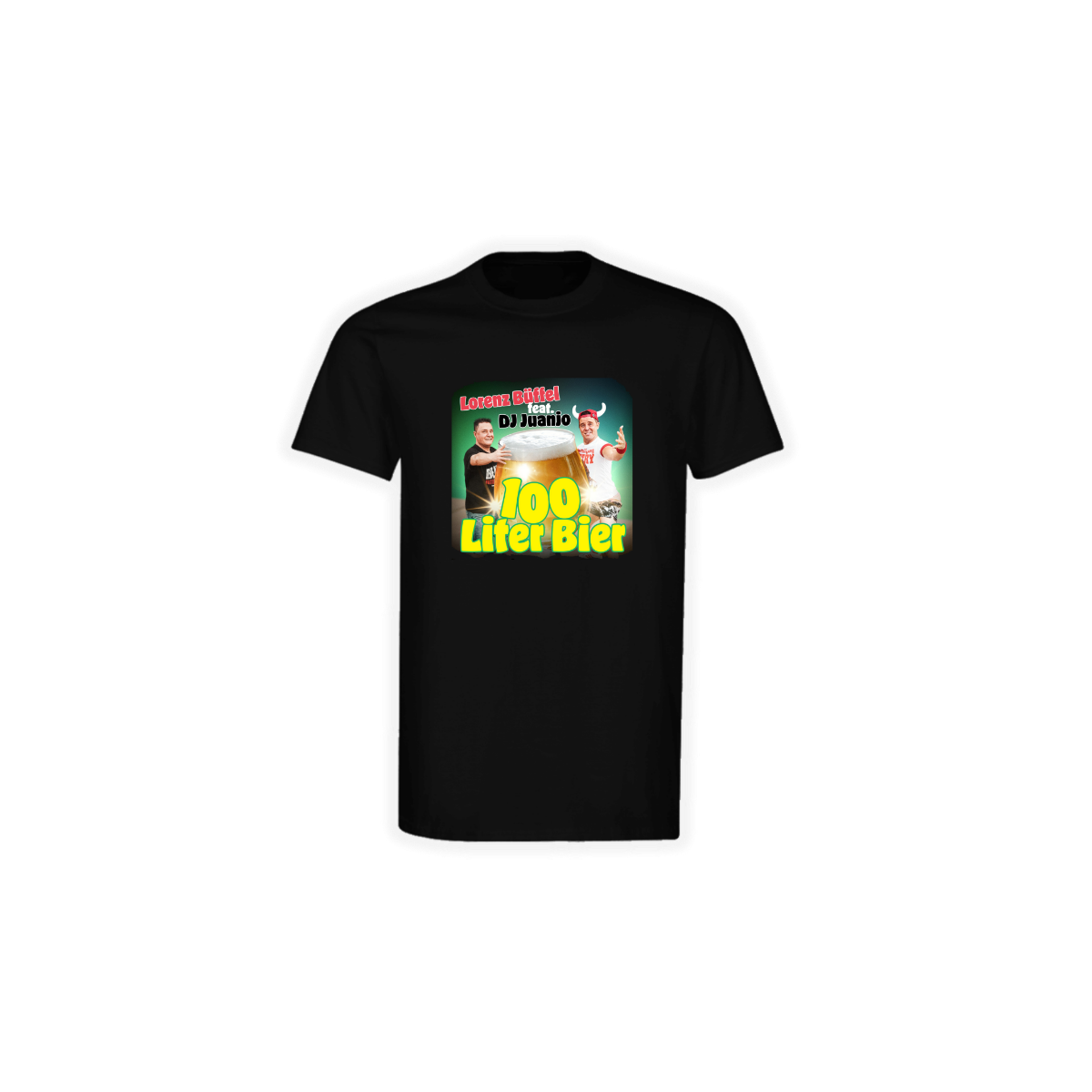 T-Shirt "100 LITER BIER" (bunt)
