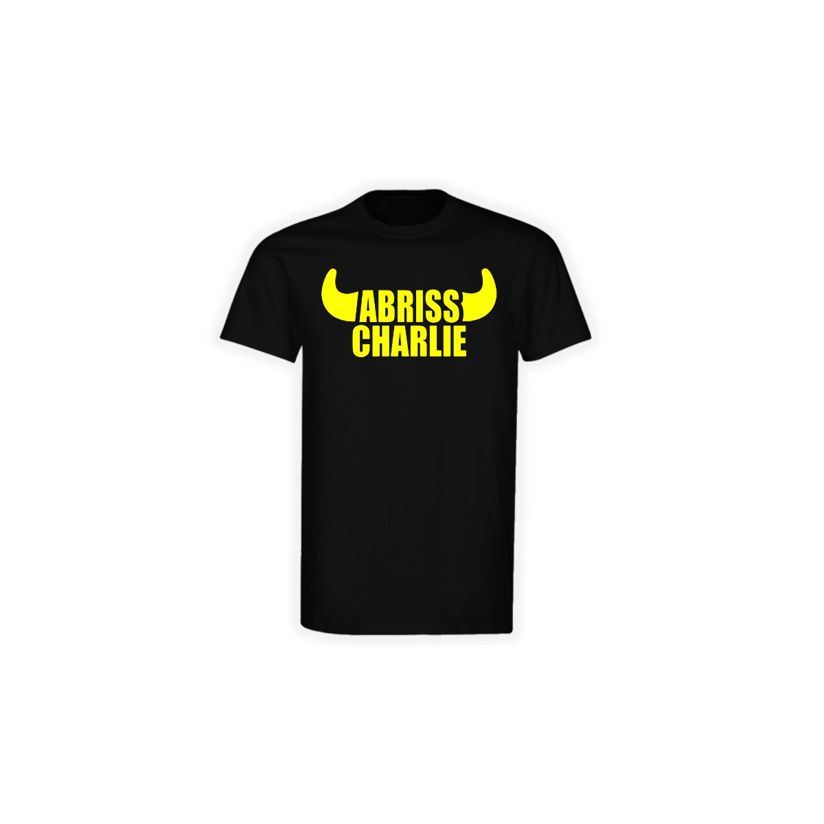 T-Shirt "ABRISS CHARLIE CLASSIC" schwarz