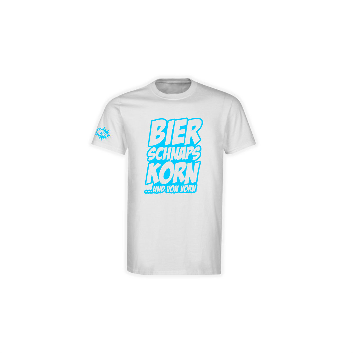 T-Shirt "BIER SCHNAPS KORN"