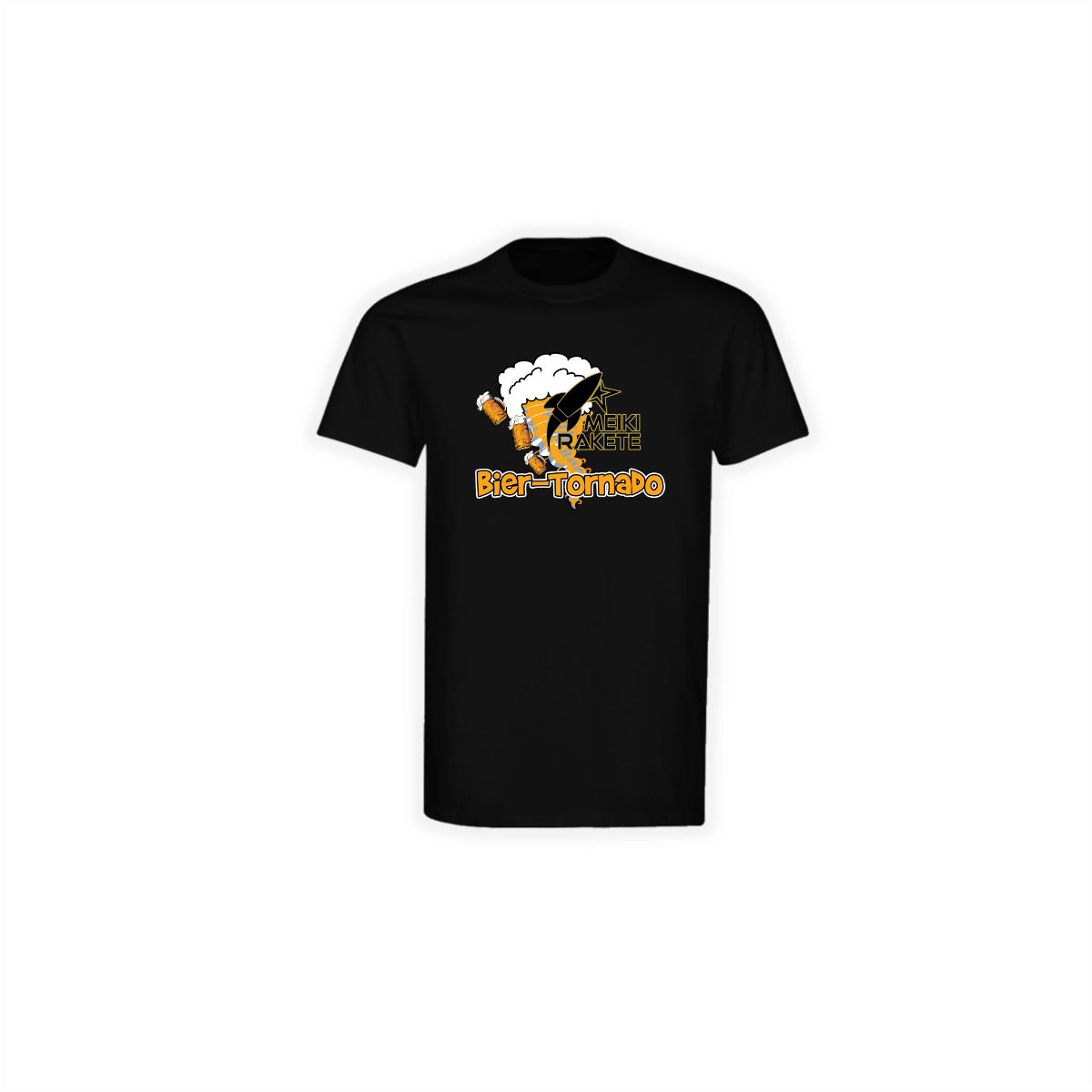 T-Shirt "BIER-TORNADO" schwarz