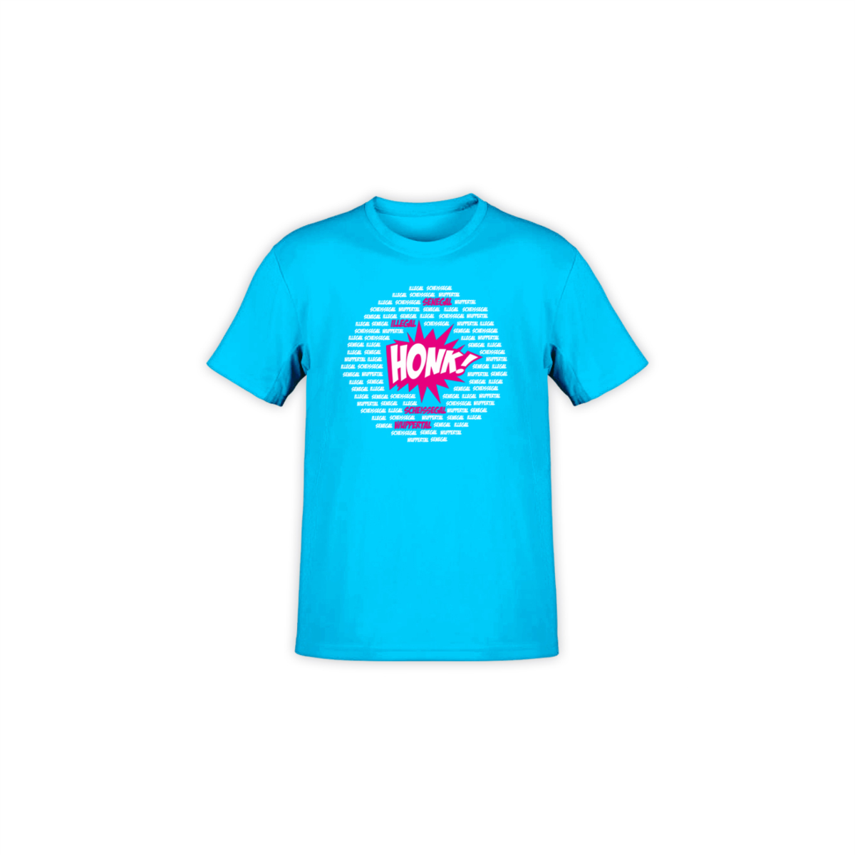 T-Shirt "HONK! Cloud" blau
