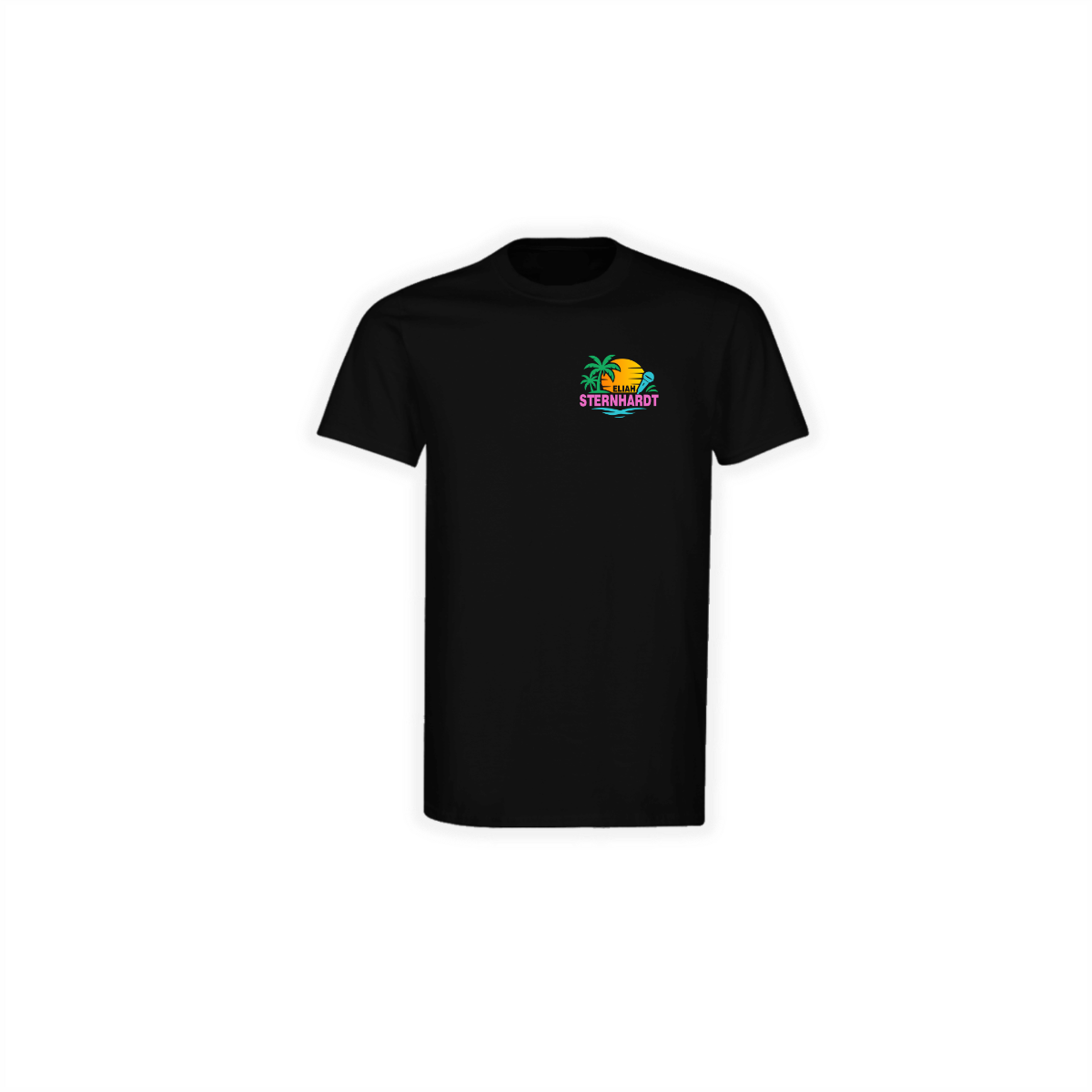 T-Shirt "ELIAH STERNHARDT Logo" schwarz
