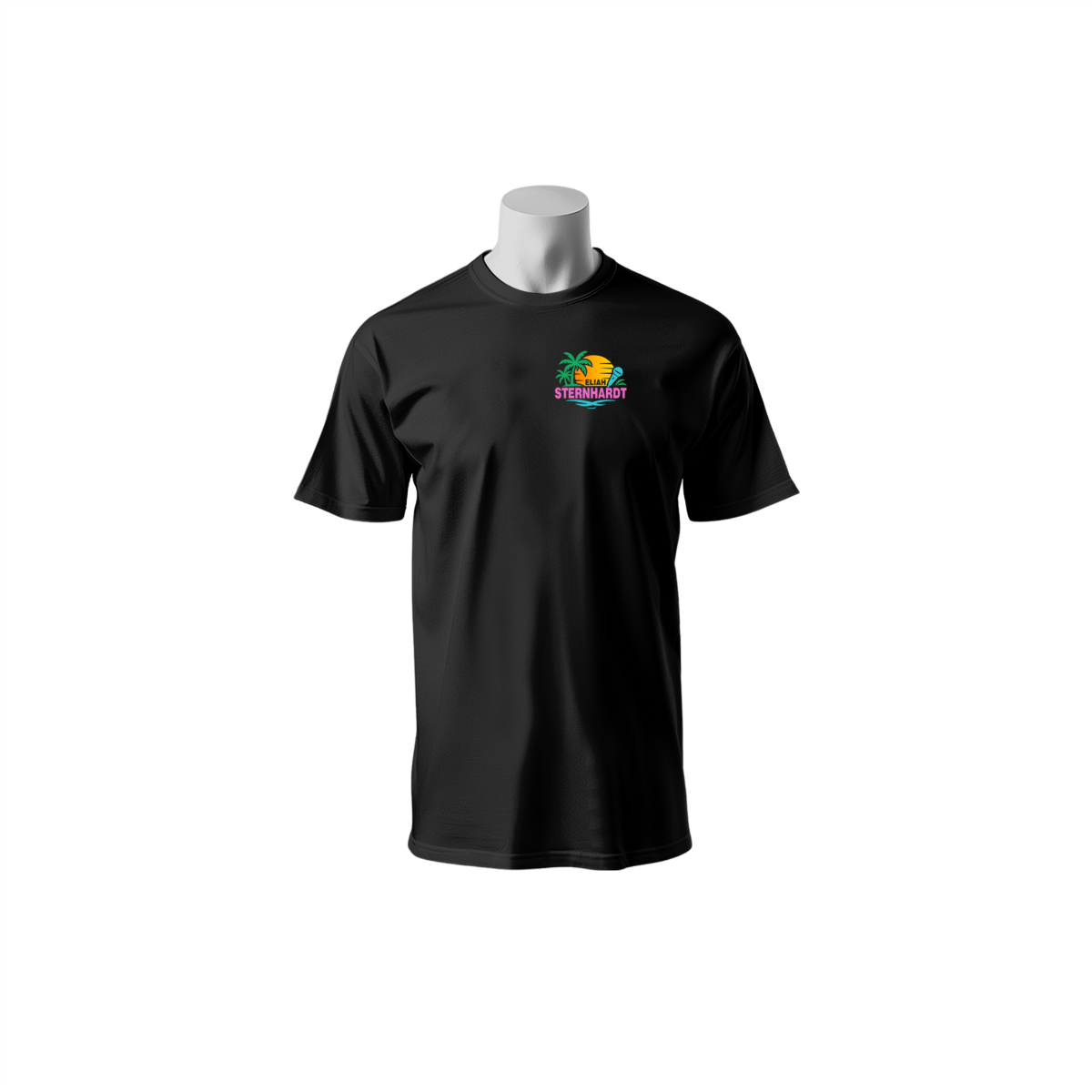 T-Shirt "ELIAH STERNHARDT Logo" schwarz