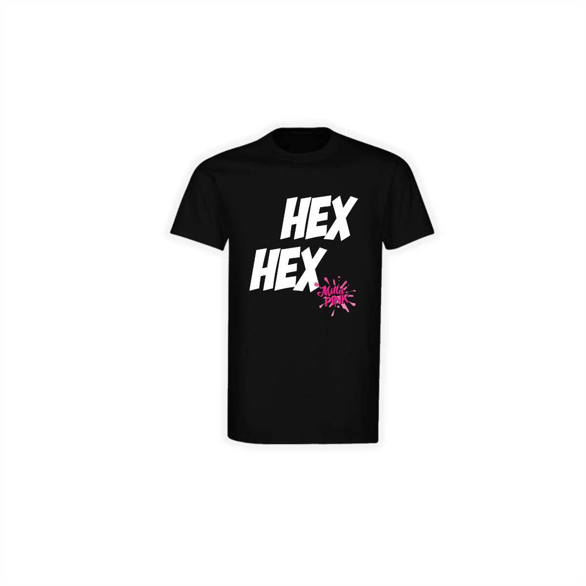 T-Shirt "HEX HEX" schwarz