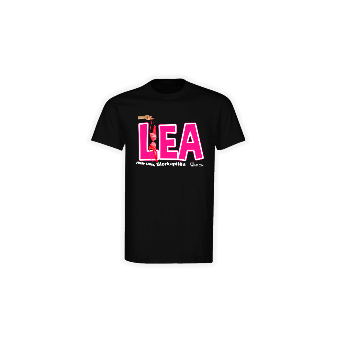 T-Shirt "LEA" schwarz