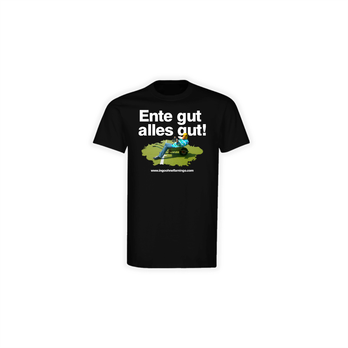 T-Shirt "ENTE GUT ALLES GUT" schwarz
