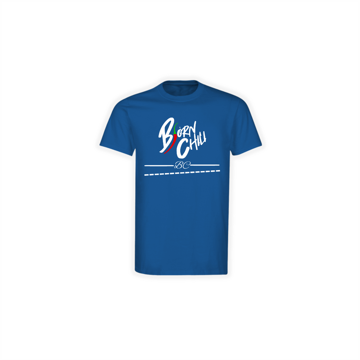 T-Shirt "BJÖRN CHILI" blau