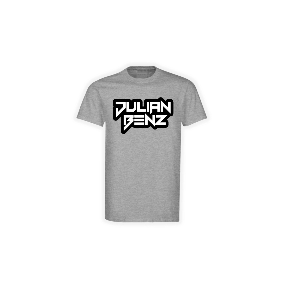 T-Shirt "JULIAN BENZ Logo" grau