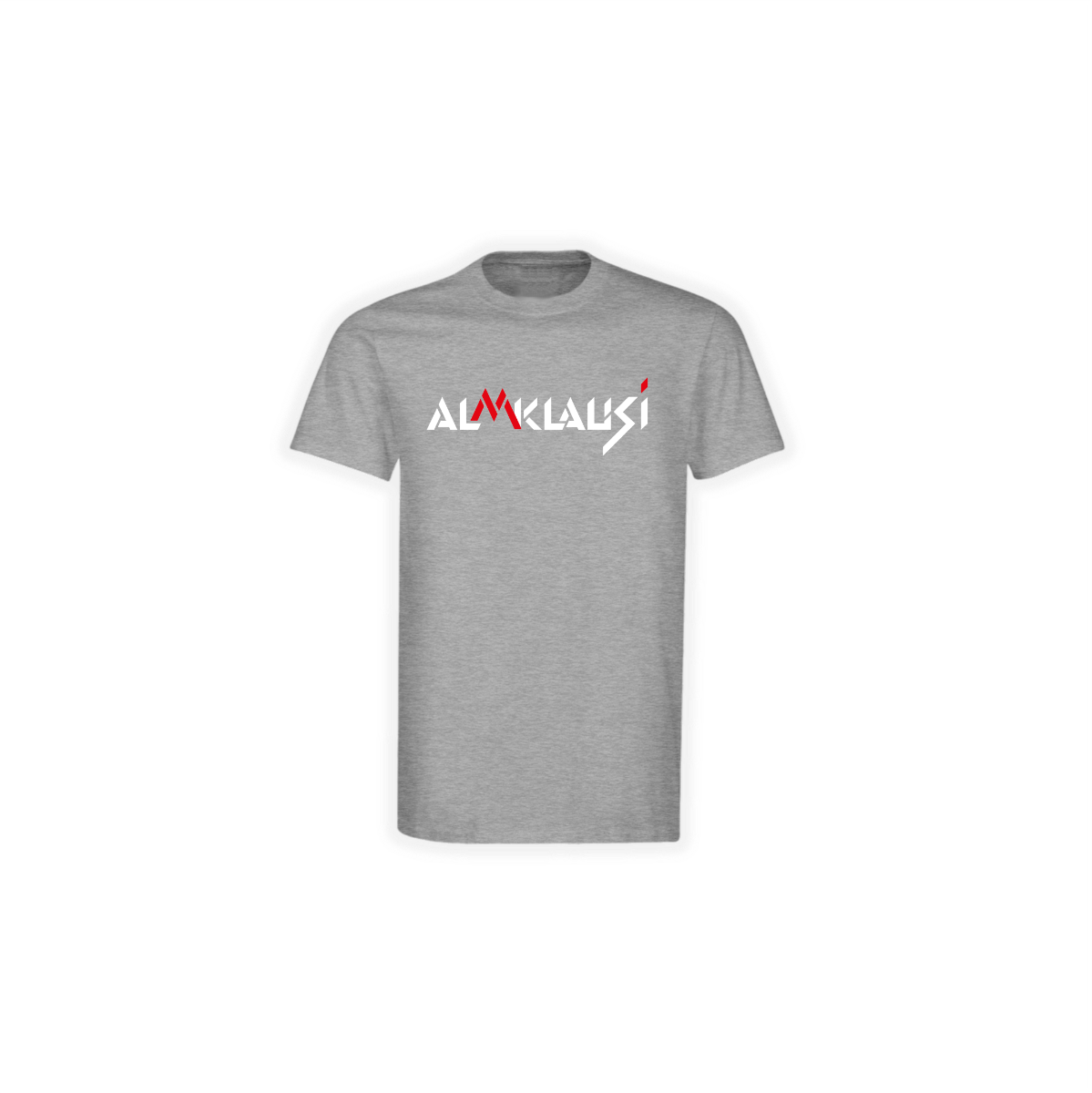 T-Shirt "ALMKLAUSI Logo" grau