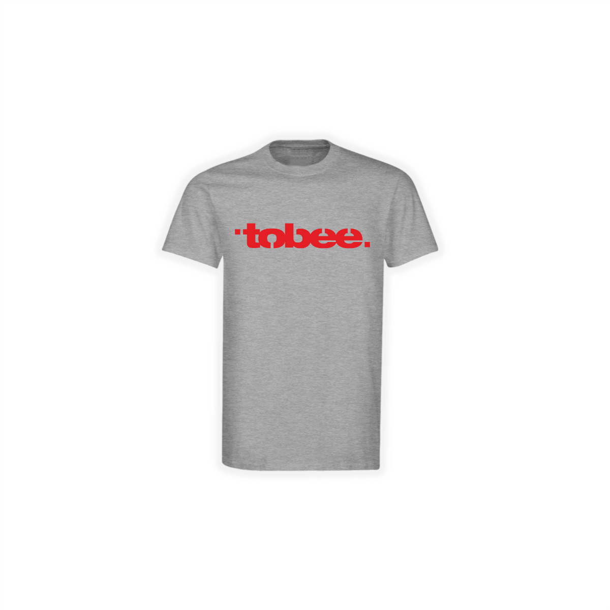 T-Shirt "TOBEE Logo" grau