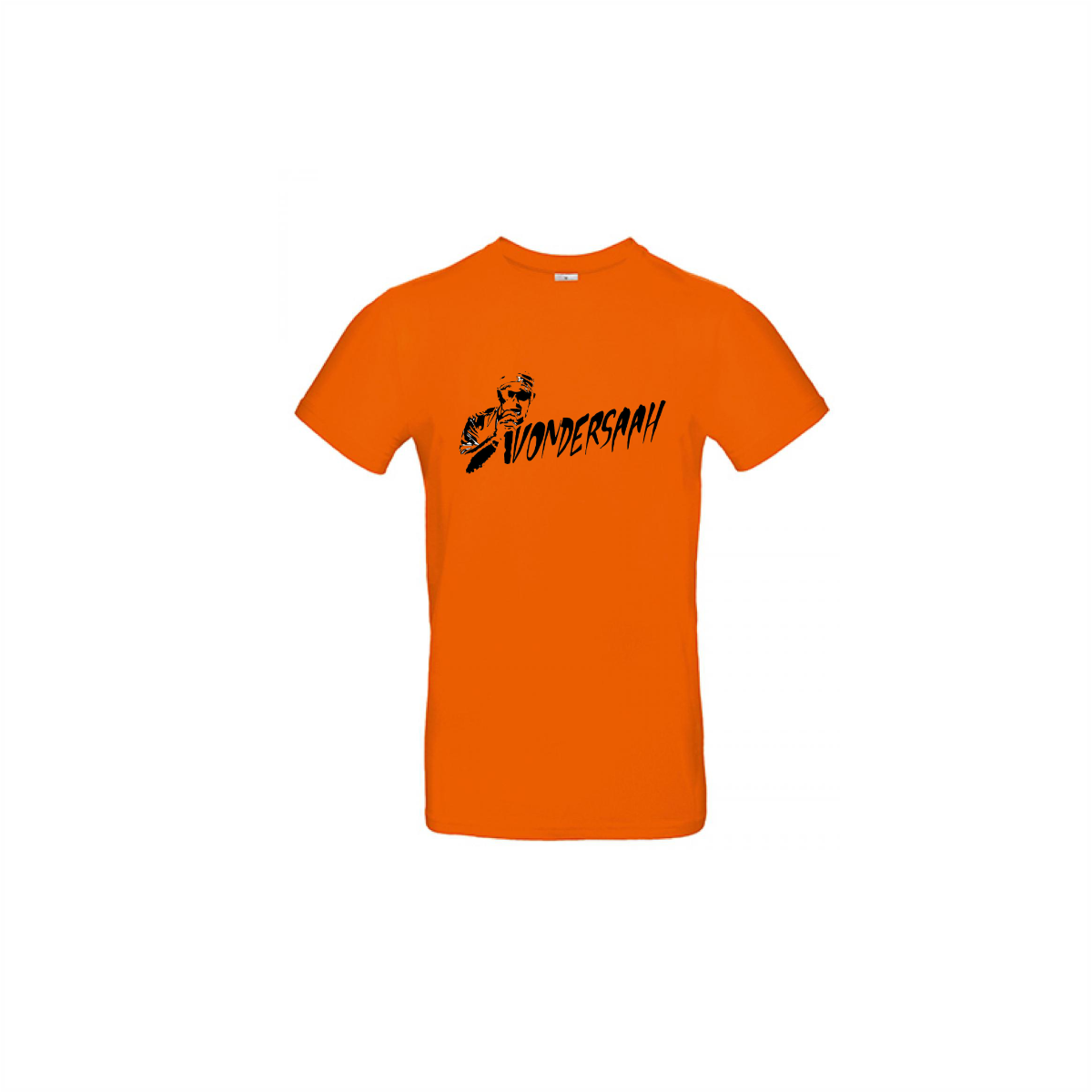T-Shirt "VON DER SAAH Logo" orange