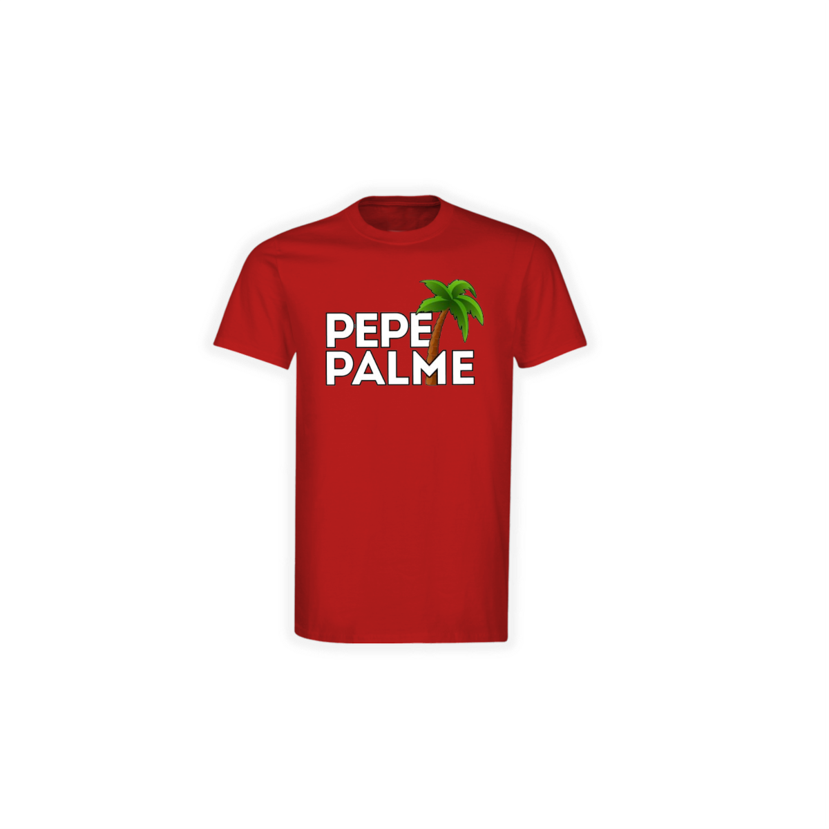 T-Shirt "PEPE PALME Logo" rot