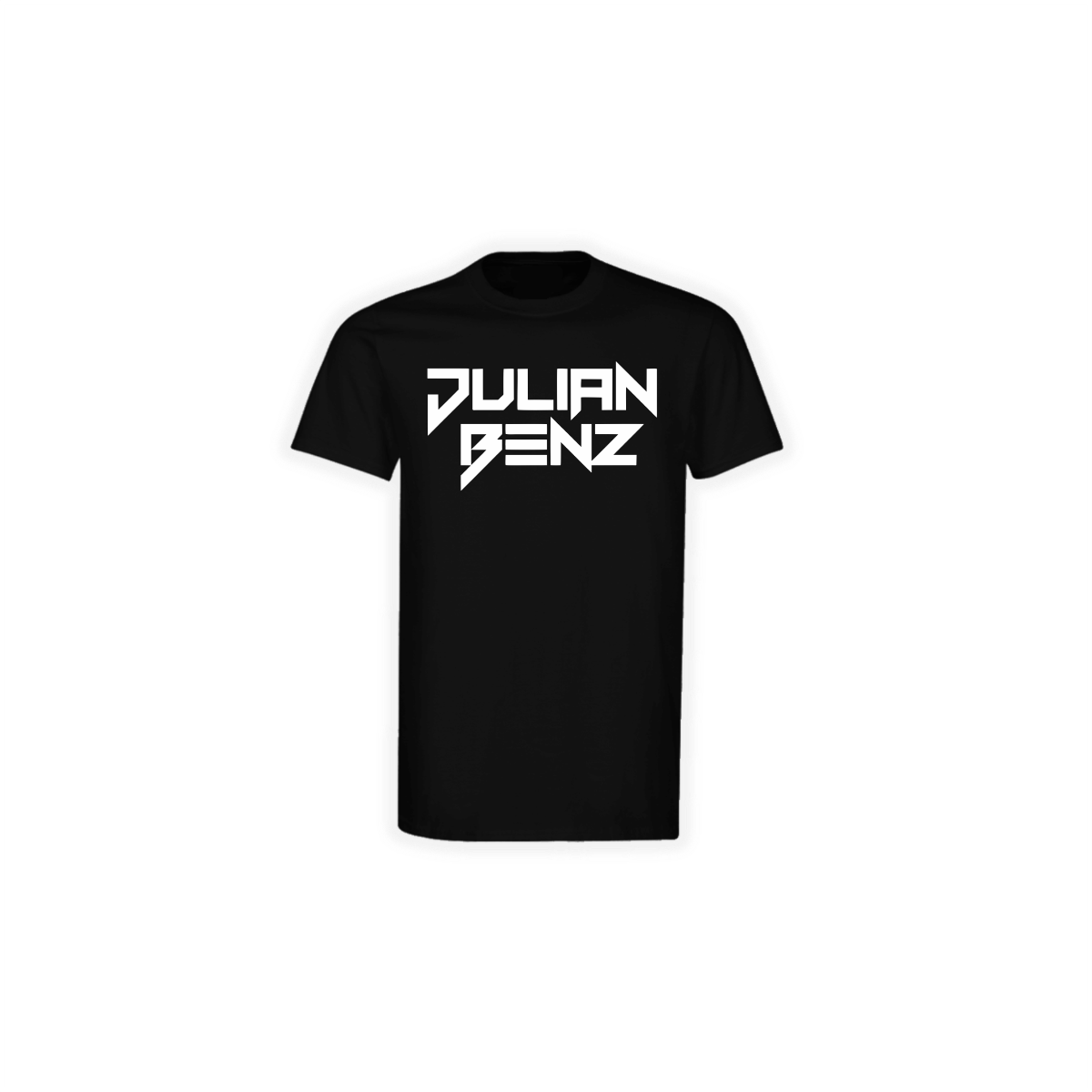 T-Shirt "JULIAN BENZ Logo" schwarz