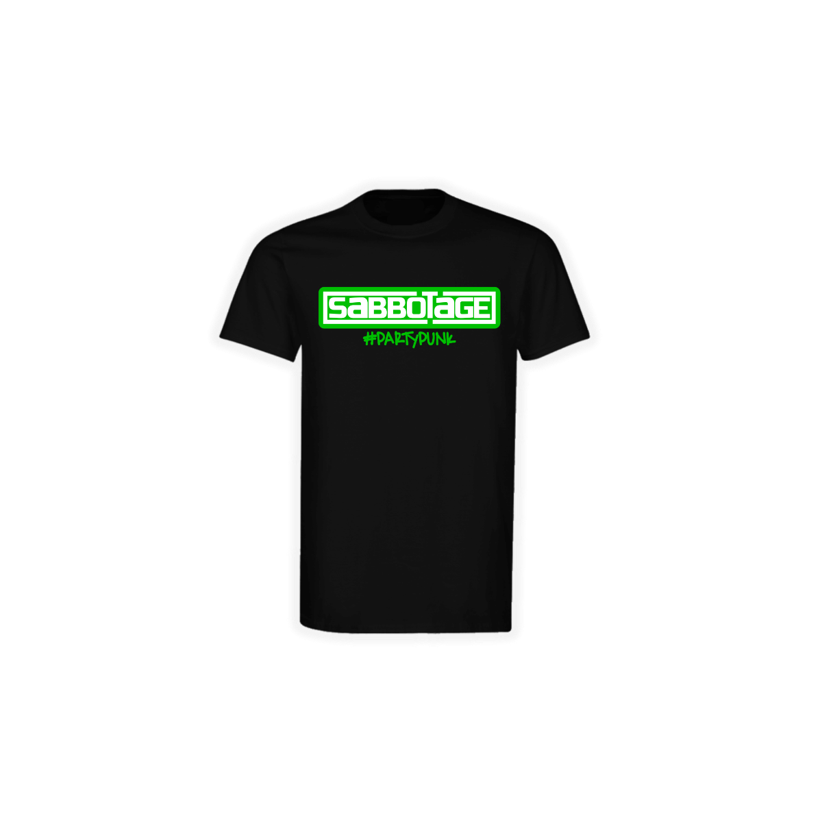 T-Shirt "SABBOTAGE Logo" schwarz