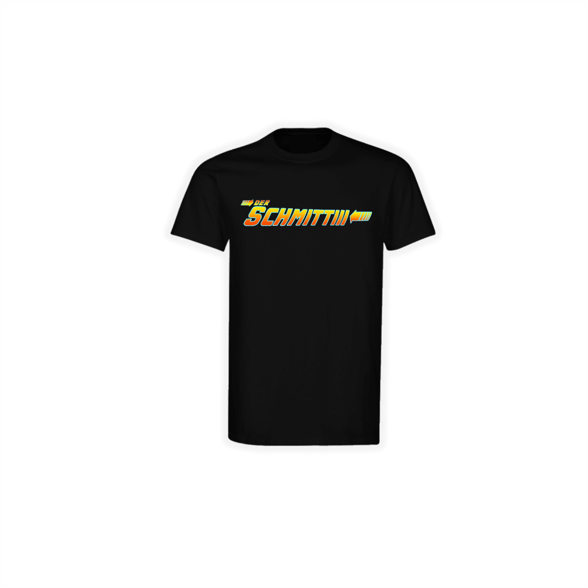 T-Shirt "DER SCHMITTIII Logo" schwarz