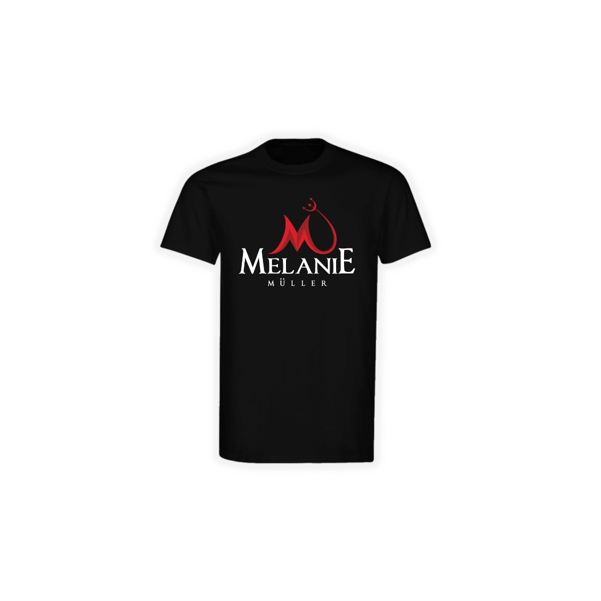 T-Shirt "MELANIE MÜLLER Logo" schwarz