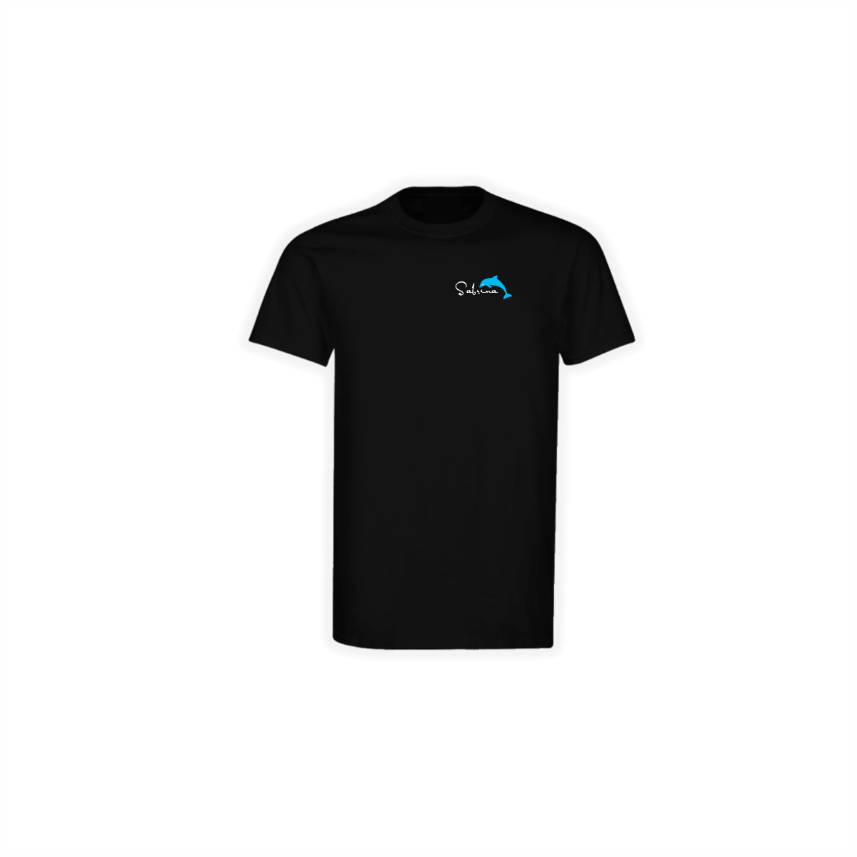 T-Shirt "SABRINA Logo" klein, schwarz