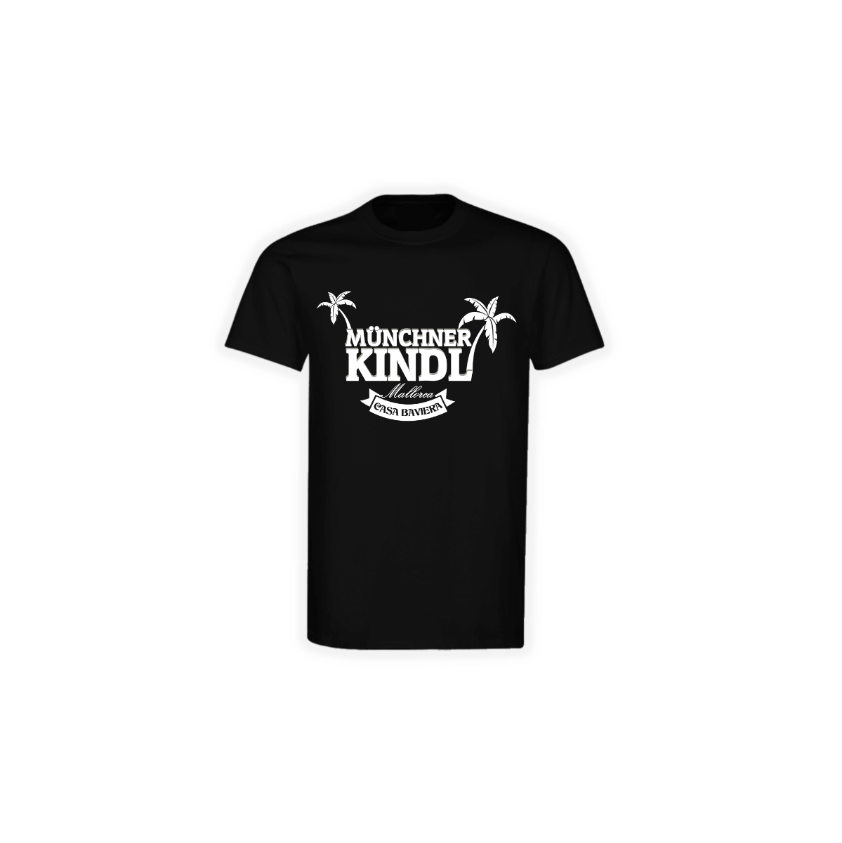 T-Shirt "MÜNCHNER KINDL Logo"  schwarz