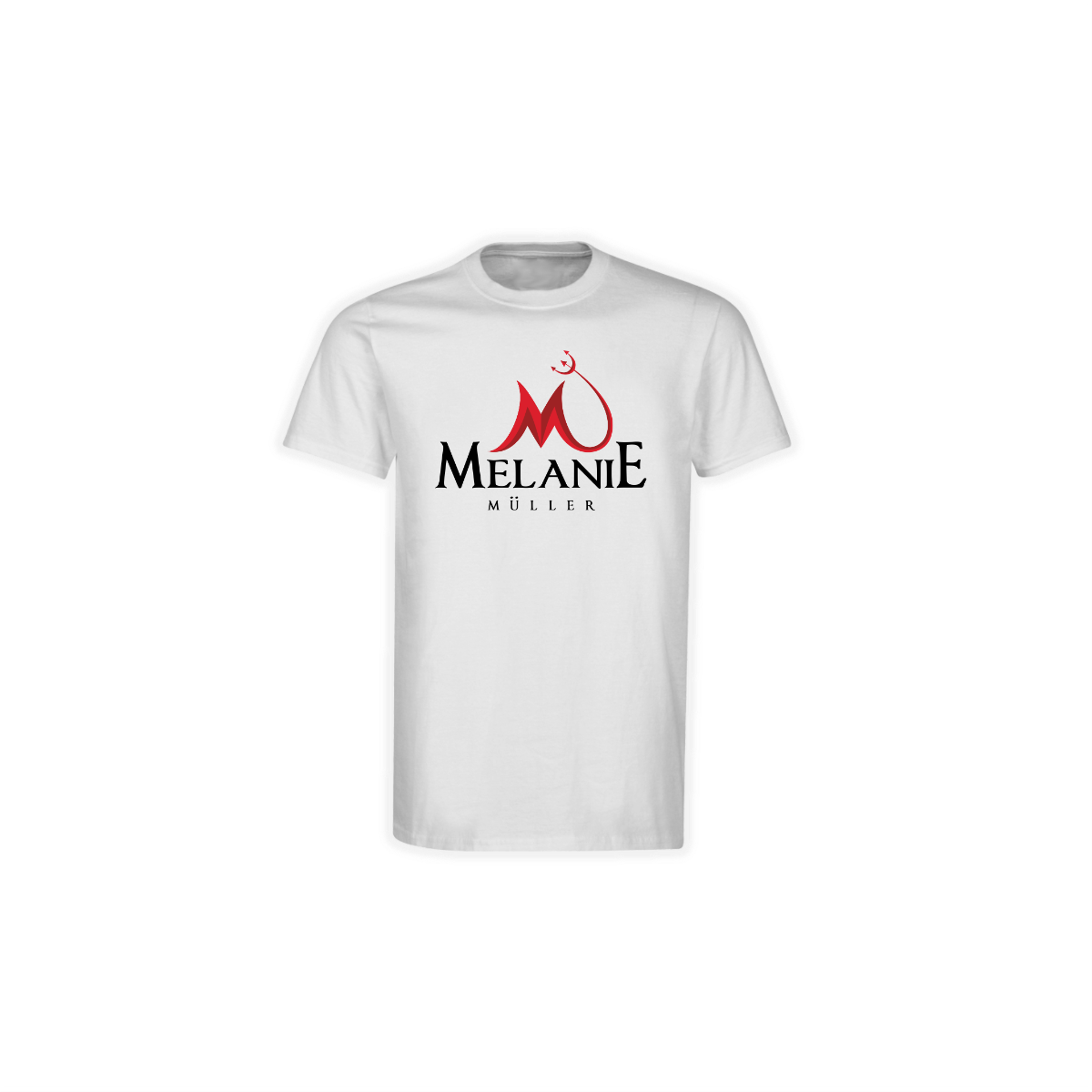 T-Shirt "MELANIE MÜLLER Logo" weiß