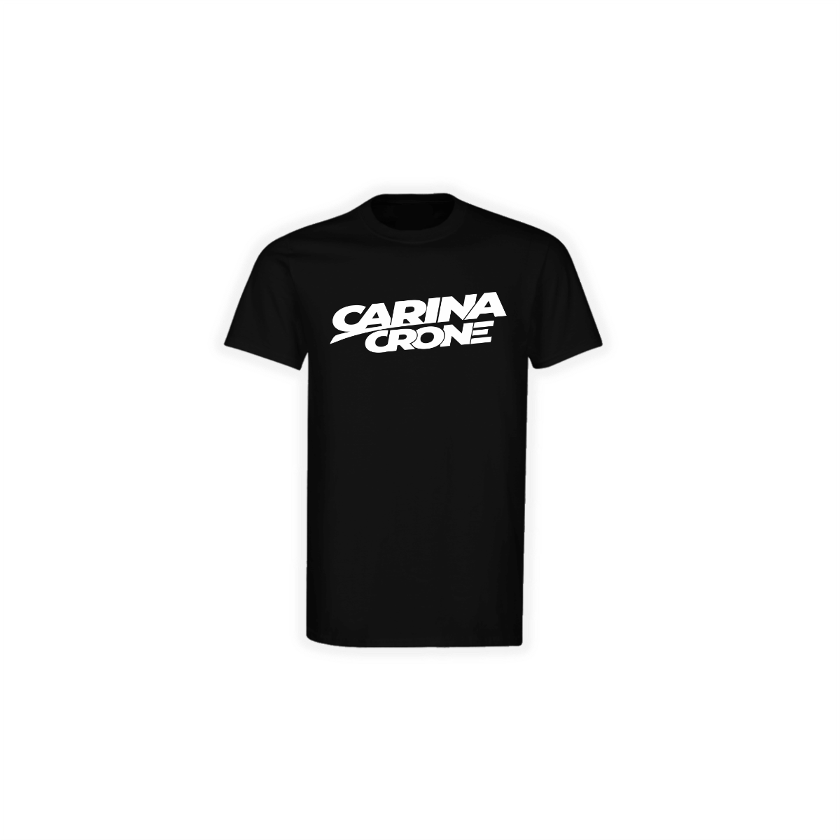 T-Shirt "CARINA CRONE Logo" schwarz