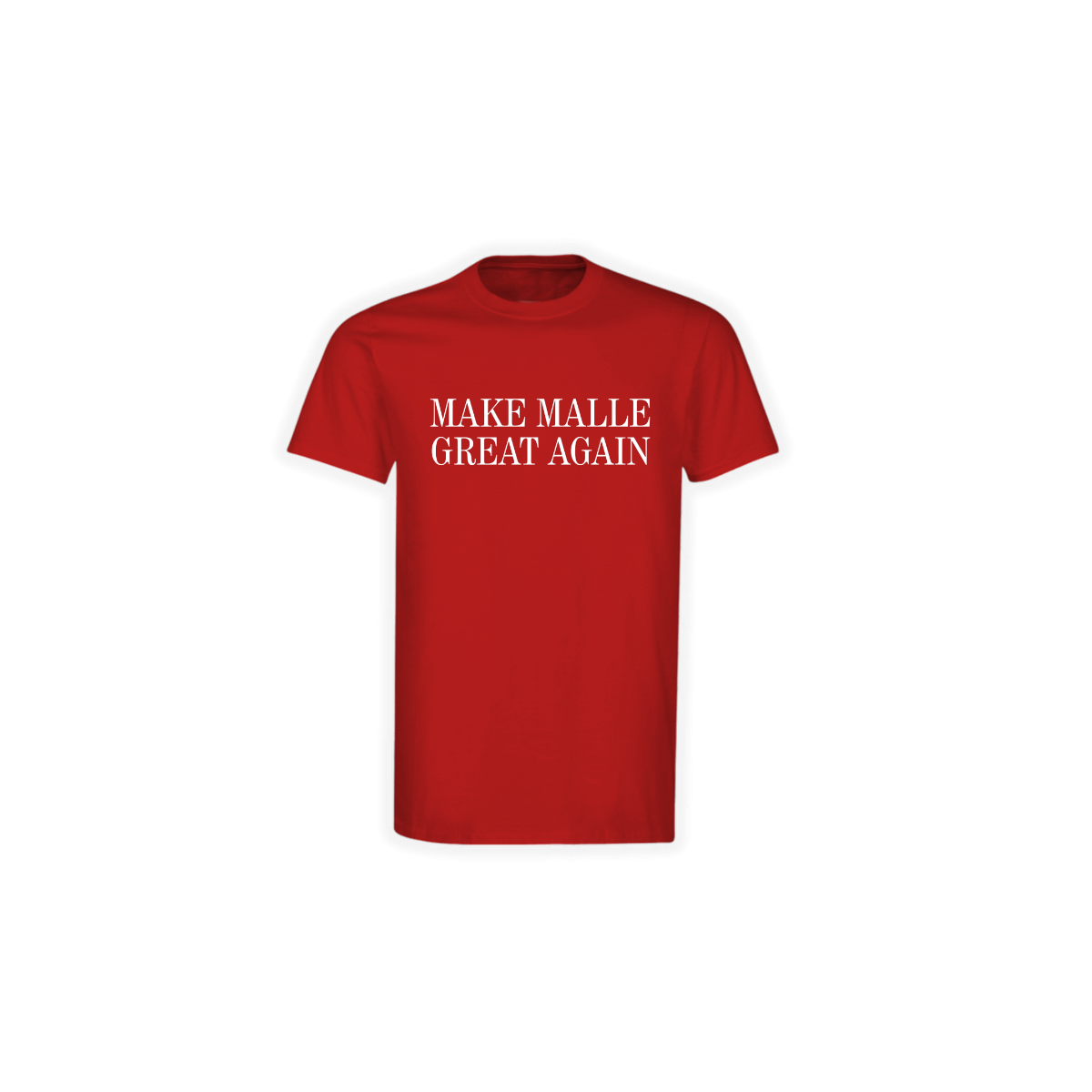 T-Shirt "MAKE MALLE GREAT AGAIN" rot