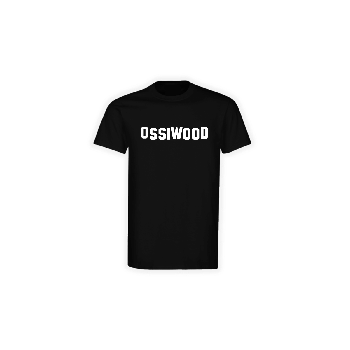 T-Shirt "OSSIWOOD" schwarz
