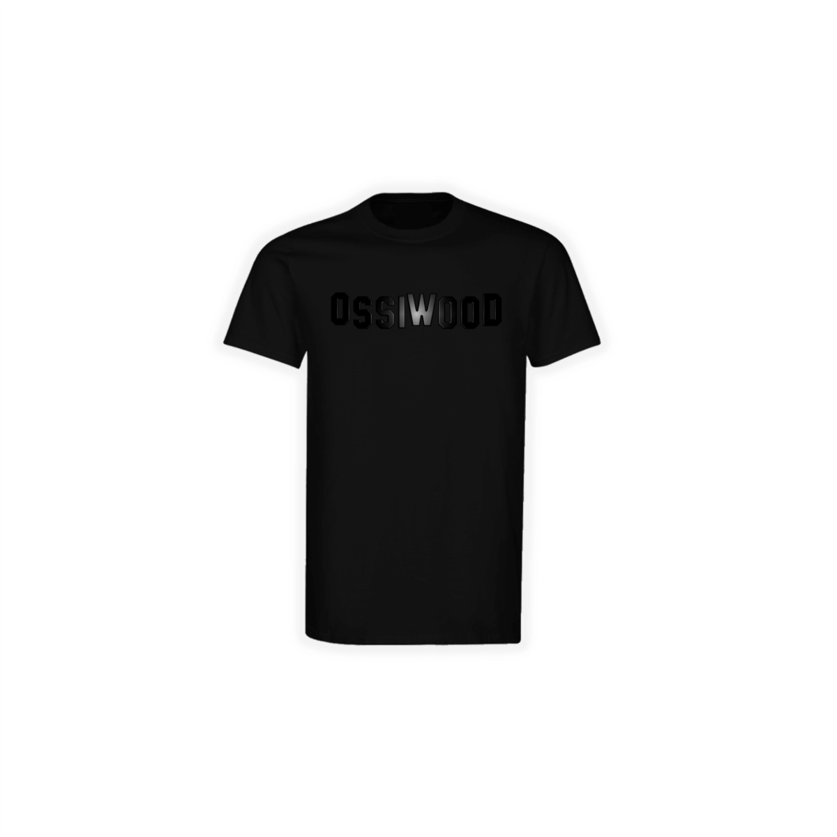 T-Shirt "OSSIWOOD" Blackedition, schwarz