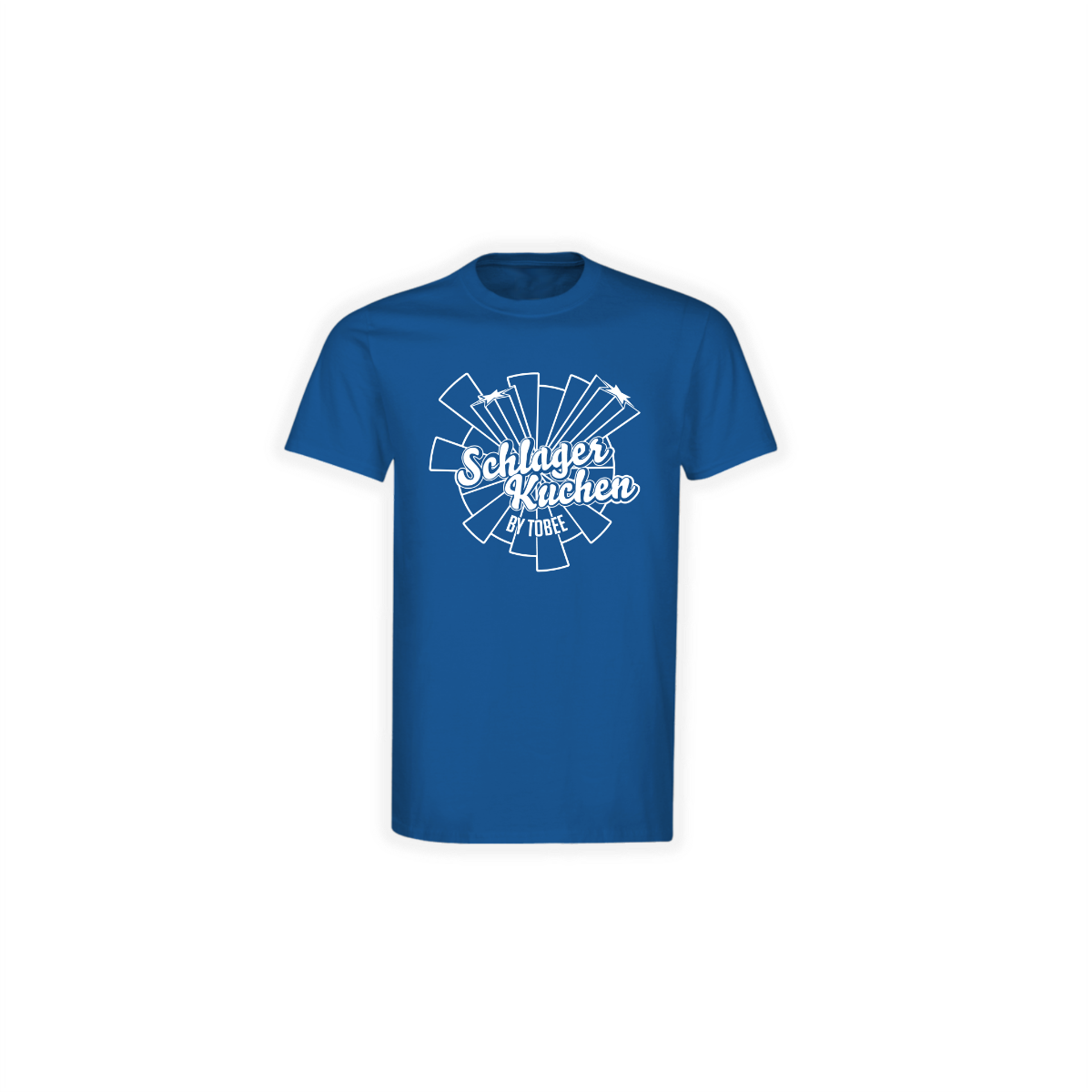 T-Shirt "SCHLAGERKUCHEN" blau