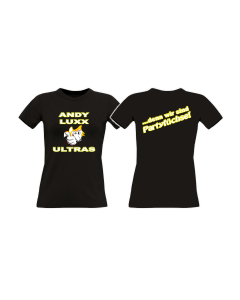 Girly-Shirt „ANDY LUXX ULTRAS” schwarz
