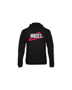 Kapuzen Sweat-Shirt "MOSES Logo" schwarz