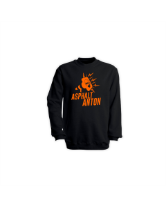 Sweat-Shirt "ASPHHALT ANTON Logo" schwarz