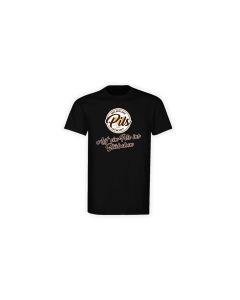 T-Shirt "BIELEFELDER PILSSTÜBCHEN Logo" (bunt) schwarz