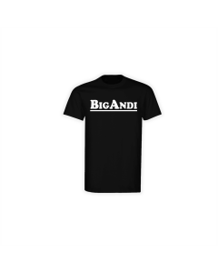 T-Shirt "BIGANDI Logo" schwarz